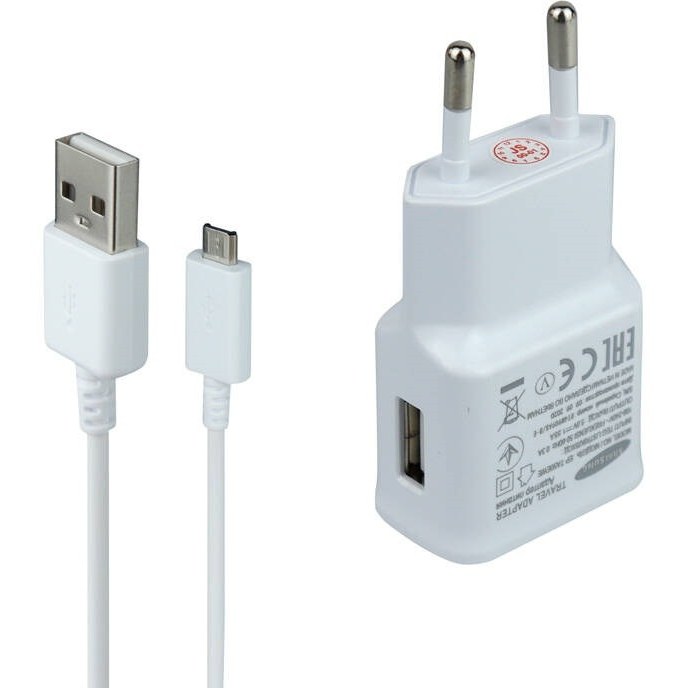 شارژر دیواری Samsung J5 با کابل microUSB _ اورجینال